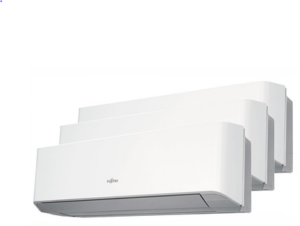 AIRE ACONDICIONADO CON BOMBA DE CALOR FUJITSU MULTISPLIT 3X1 AOY71M3-KB+35+35+35 WIFI INCLUIDO