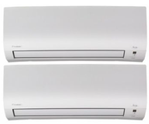 AIRE ACONDICIONADO CON BOMBA DE CALOR DAIKIN SENSIRA MULTISPLIT 2X1 2MXF40A+25+25 WIFI INCLUIDO