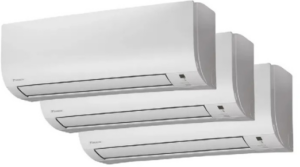 AIRE ACONDICIONADO CON BOMBA DE CALOR DAIKIN SENSIRA MULTISPLIT 3X1 3MXF52A9+25+25+25 WIFI INCLUIDO