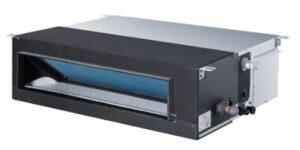 AIRE ACONDICIONADO HAIER CONDUCTO SERIE HEALT CONNECT WIFI MEDIA PRECION 125HC+HW-SA201ABK