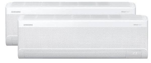 AIRE ACONDICIONADO CON BOMBA DE CALOR SAMSUNG WIND-FREE CONFORT S2,MULTISPLIT 2X1 68+12+18 WIFI INCLUIDO