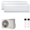 AIRE ACONDICIONADO CON BOMBA DE CALOR SAMSUNG WIND-FREE CONFORT S2,MULTISPLIT 2X1 68+12+18 WIFI INCLUIDO